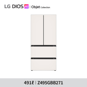 [LG전자] LG 디오스 오브제컬렉션 김치톡톡  Z495GBB271- 491리터 뚜껑식 김치냉장고
